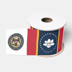 Flagge Mississippi Ripsband
