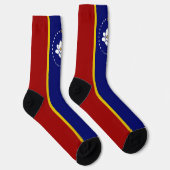 Flagge Mississippi Socken (Rechts)
