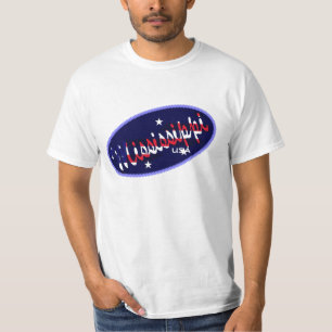 Flagge Mississippis USA färbt T - Shirt