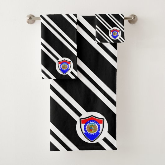 Flagge Missouri Badhandtuch Set (Insitu)