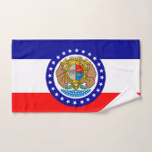 Flagge Missouri Badhandtuch Set (Handtuch)