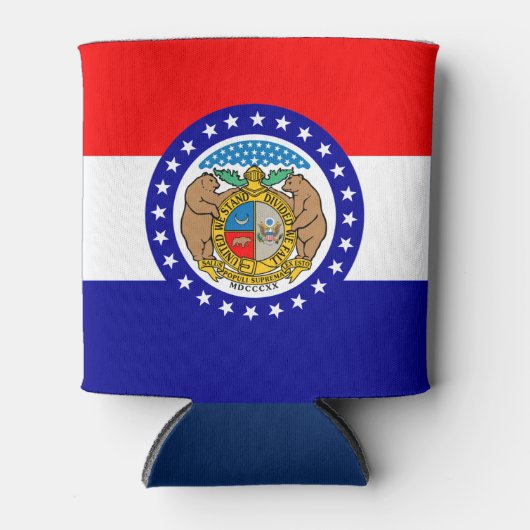 Flagge Missouri Dosenkühler (Vorderseite)