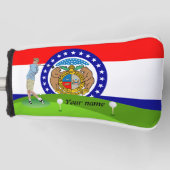 Flagge Missouri Golf Headcover (Vorderseite)