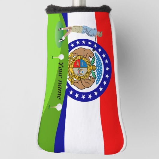 Flagge Missouri Golf Headcover (Rotieren 90)