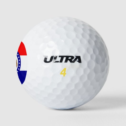 Flagge Missouri Golfball (Logo)