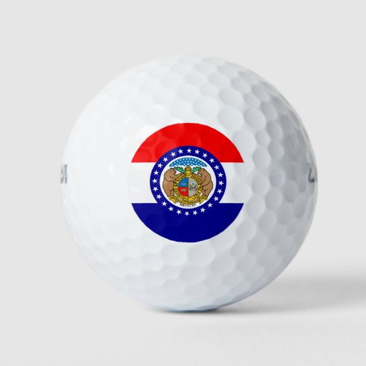 Flagge Missouri Golfball (Vorderseite)