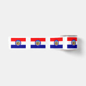 Flagge Missouri Satinband (Vorderseite)