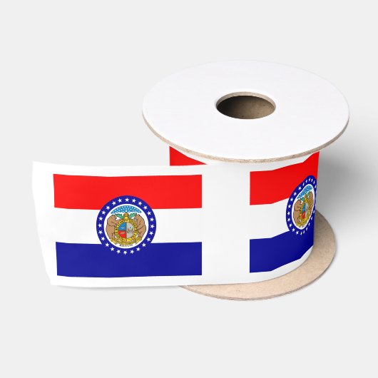 Flagge Missouri Satinband (Spule)