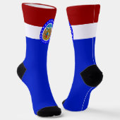 Flagge Missouri Socken (Gewinkelt)