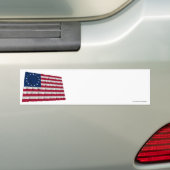 Flagge mit 13 Sternen, Betsy- Rossmuster Autoaufkleber (Auf Auto)