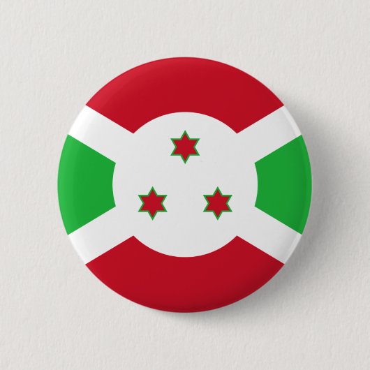 Flagge mit Burundi-Button Button (Vorderseite)