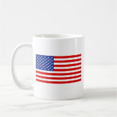 Flagge mit Hundeknochen Kaffeetasse (Links)