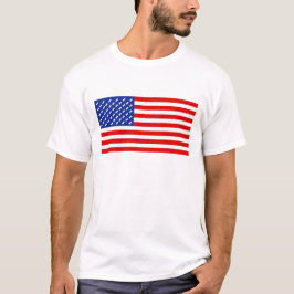 Flagge mit Hundeknochen T-Shirt