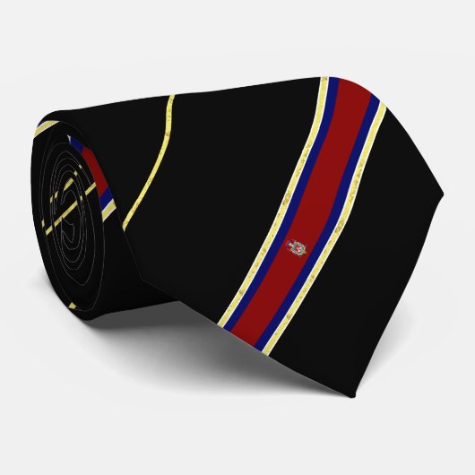 Flagge mit Quito-Streifen Krawatte (Gerollt)