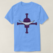 Flagge mit weißem Bart T-Shirt (Design vorne)