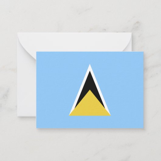 Flagge Mitteilungskarte (Rückseite)