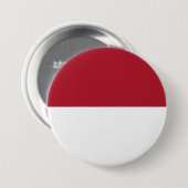 Flagge Monaco Button (Vorne & Hinten)