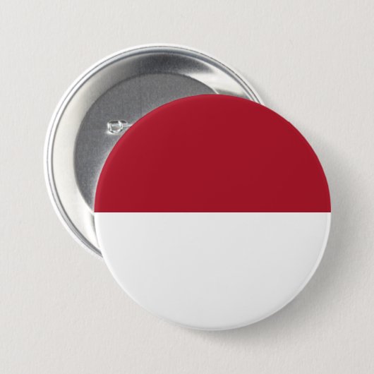 Flagge Monaco Button (Vorne & Hinten)