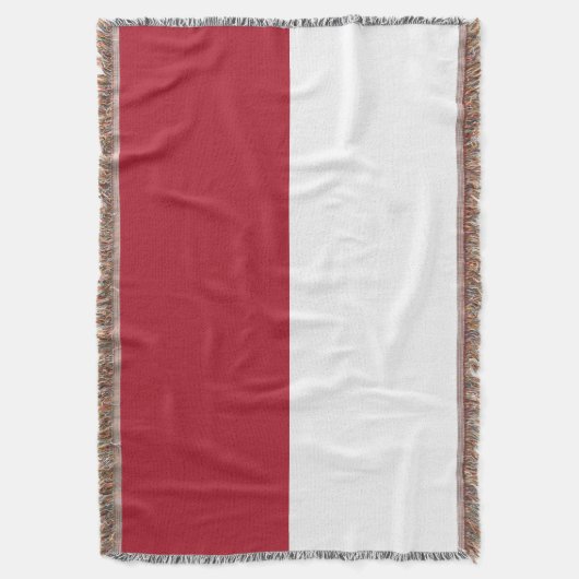 Flagge Monaco Decke (Vorderseite Vertikal)