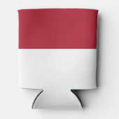 Flagge Monaco Dosenkühler (Vorderseite)