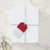 Flagge Monaco Geschenkanhänger (Mit Garn)