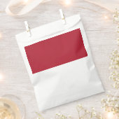 Flagge Monaco Geschenktütchen (Ausgeschnitten)