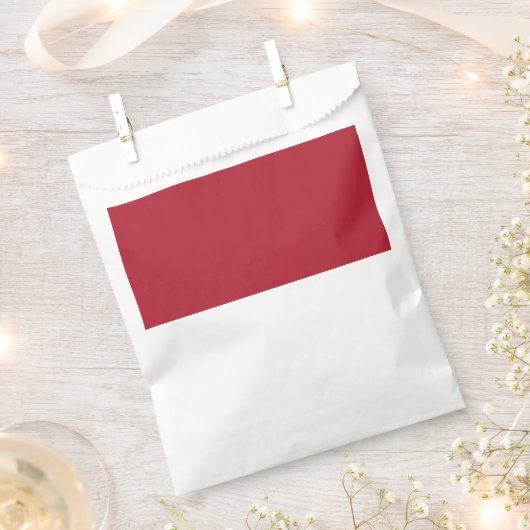 Flagge Monaco Geschenktütchen (Ausgeschnitten)
