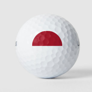 Flagge Monaco Golfball