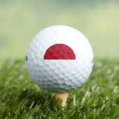 Flagge Monaco Golfball (Insitu T-Shirt)