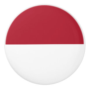 Flagge Monaco Keramikknauf