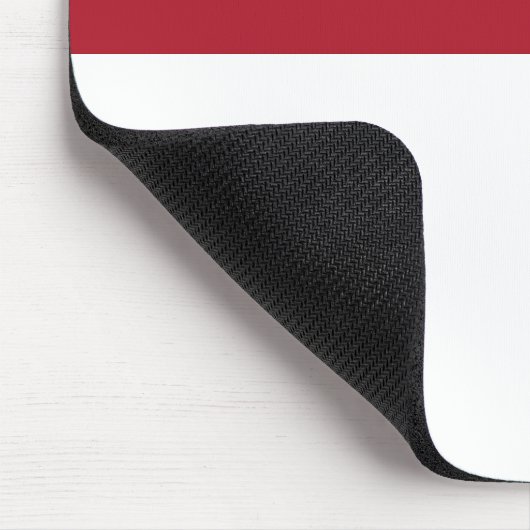 Flagge Monaco Mousepad (Ecke)