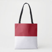 Flagge Monaco Tasche (Vorderseite)