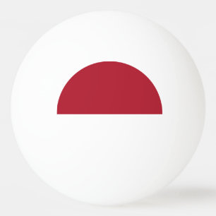 Flagge Monaco Tischtennisball