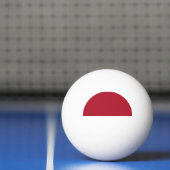 Flagge Monaco Tischtennisball (Netto)