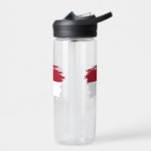 Flagge Monaco Trinkflasche (Links)