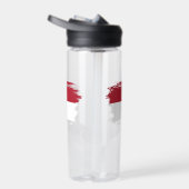 Flagge Monaco Trinkflasche (Rechts)