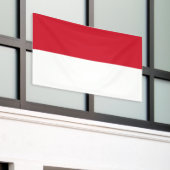 Flagge Monacos Banner (Äußeres Gebäude)