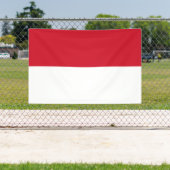 Flagge Monacos Banner (Insitu)