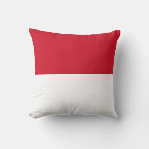 Flagge Monacos Kissen