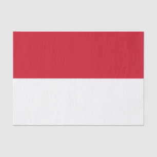Flagge Monacos Seidenpapier