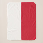 Flagge Monacos Sherpadecke (Vorderseite)
