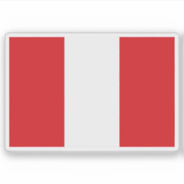 Flagge Mons, Belgien Aufkleber