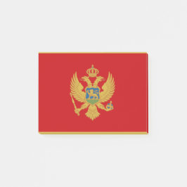 Flagge Montenegros Post-it® Notes Post-it Klebezettel