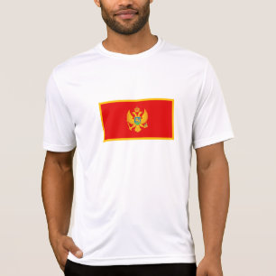 Flagge Montenegros T-Shirt