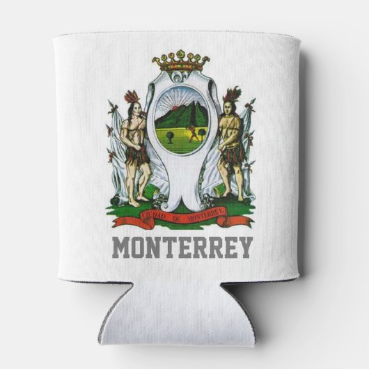 Flagge Monterrey, Nuevo León - MEXIKO Dosenkühler (Rückseite)