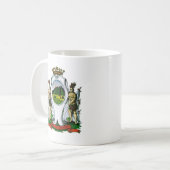 Flagge Monterrey, Nuevo León - MEXIKO Kaffeetasse (Vorderseite Links)