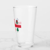 Flagge Montreals (Quebec, Kanada) Glas (Links)