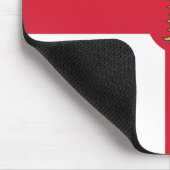 Flagge Montreals (Quebec, Kanada) Mousepad (Ecke)