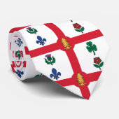 Flagge Montreals, Quebec Krawatte (Gerollt)