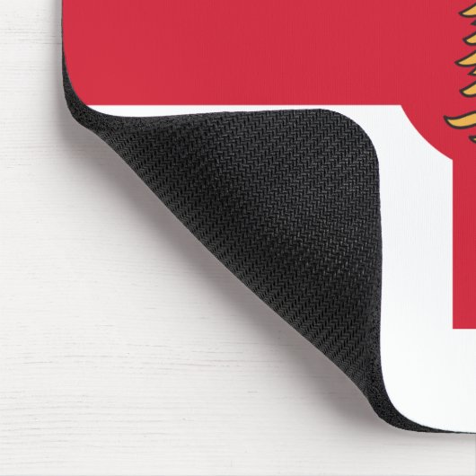 Flagge Montreals, Quebec Mousepad (Ecke)